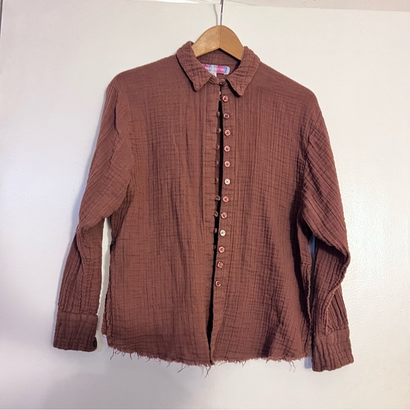 Urban Outfitters Button Up Top - Picture 3 of 8